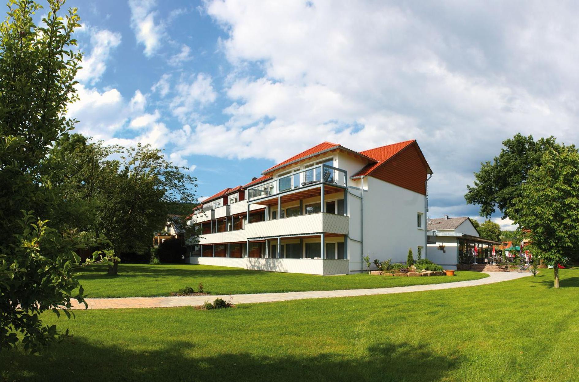 Hotel Kronenhof Oberweser Buitenkant foto