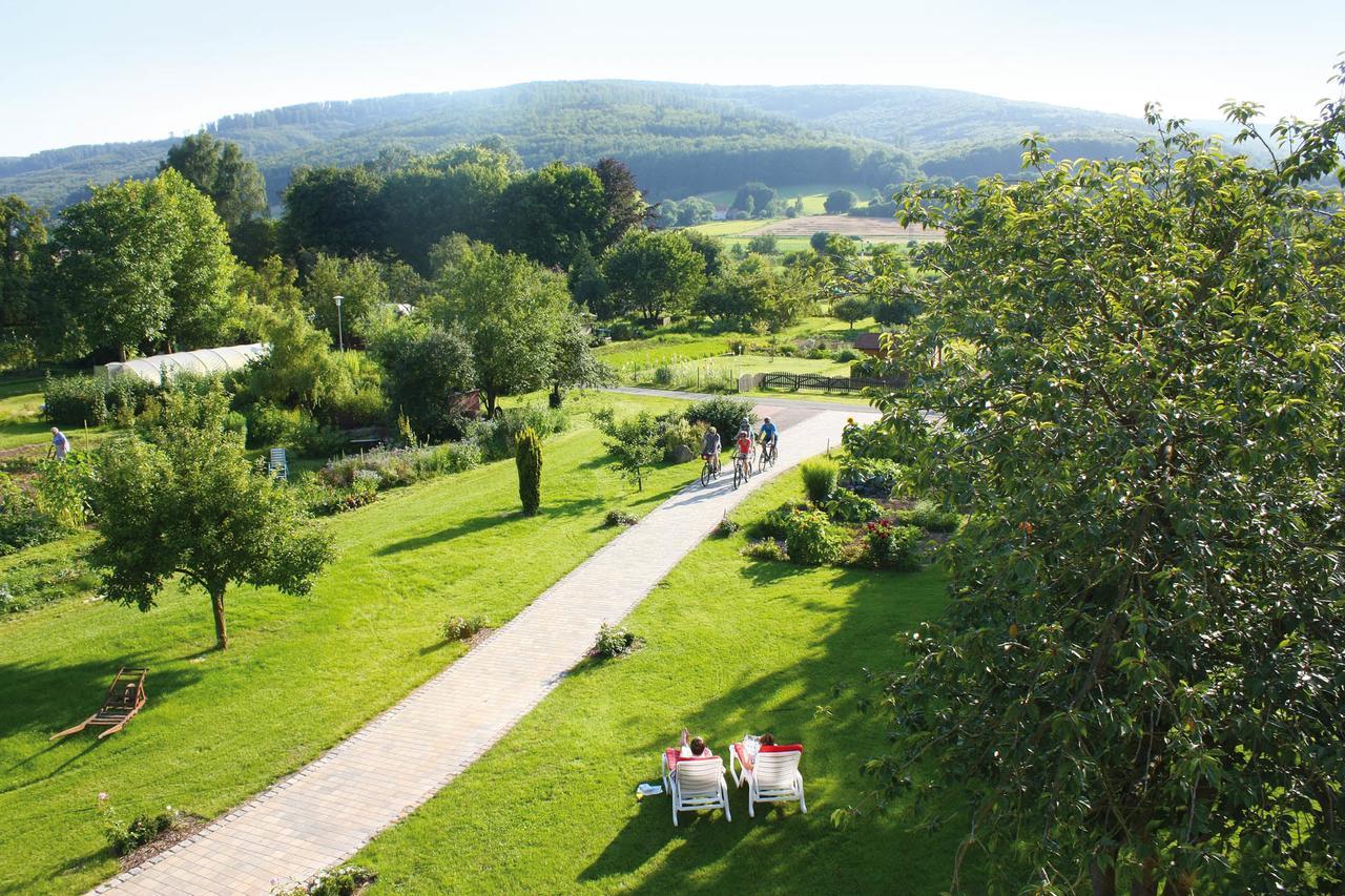 Hotel Kronenhof Oberweser Buitenkant foto